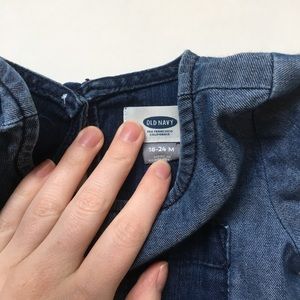 Old Navy Shirts & Tops - Girl’s Old Navy Jean Shirt Old Navy Shirts & Tops - Girl’s Old Navy Jean Shirt